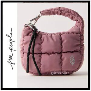 Free People Quilted Micro Pouch